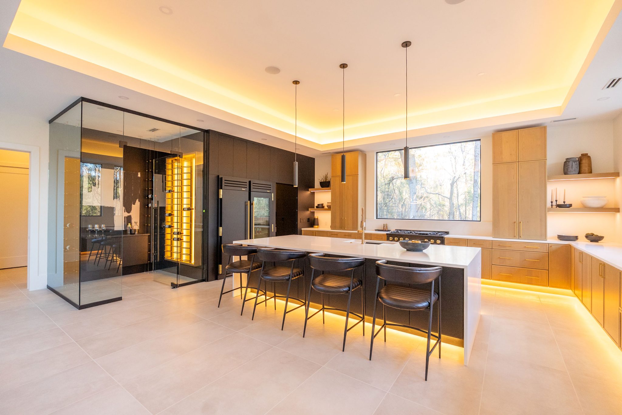 Alder Black Modern Kitchen