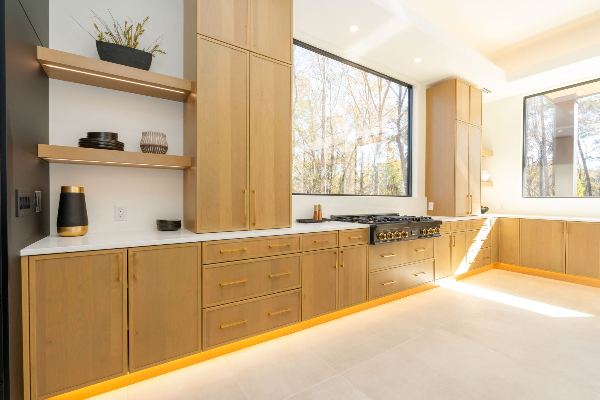 Alder Black Modern Kitchen