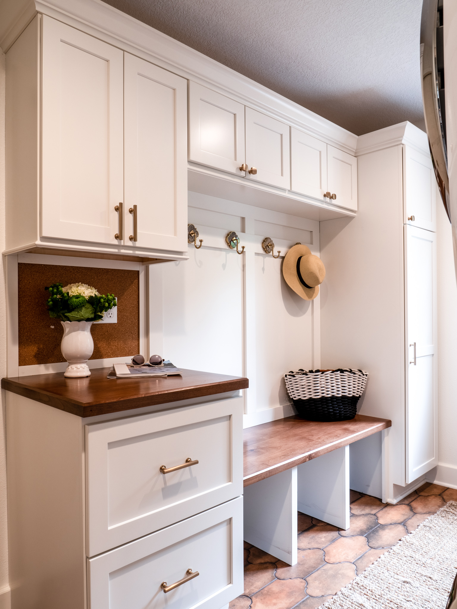Built In Mudroom Laundry Room