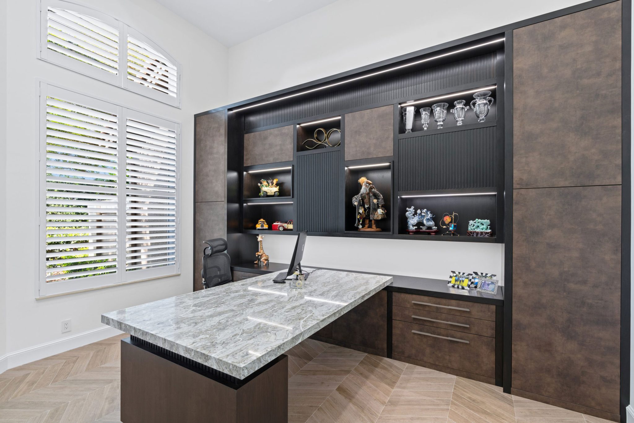Contemporary Custom Office