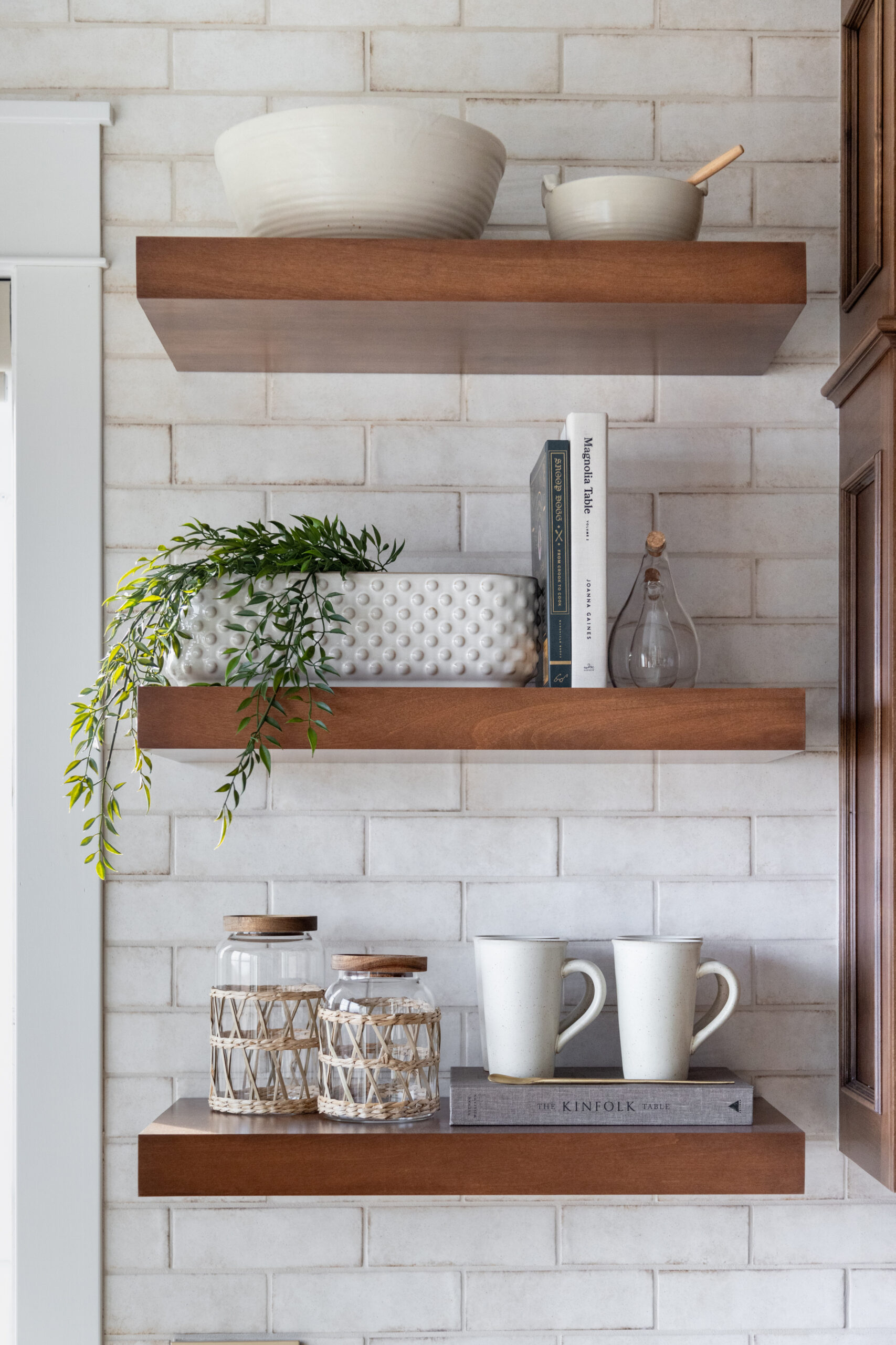 Custom Traditional Stained Alder Kitchen