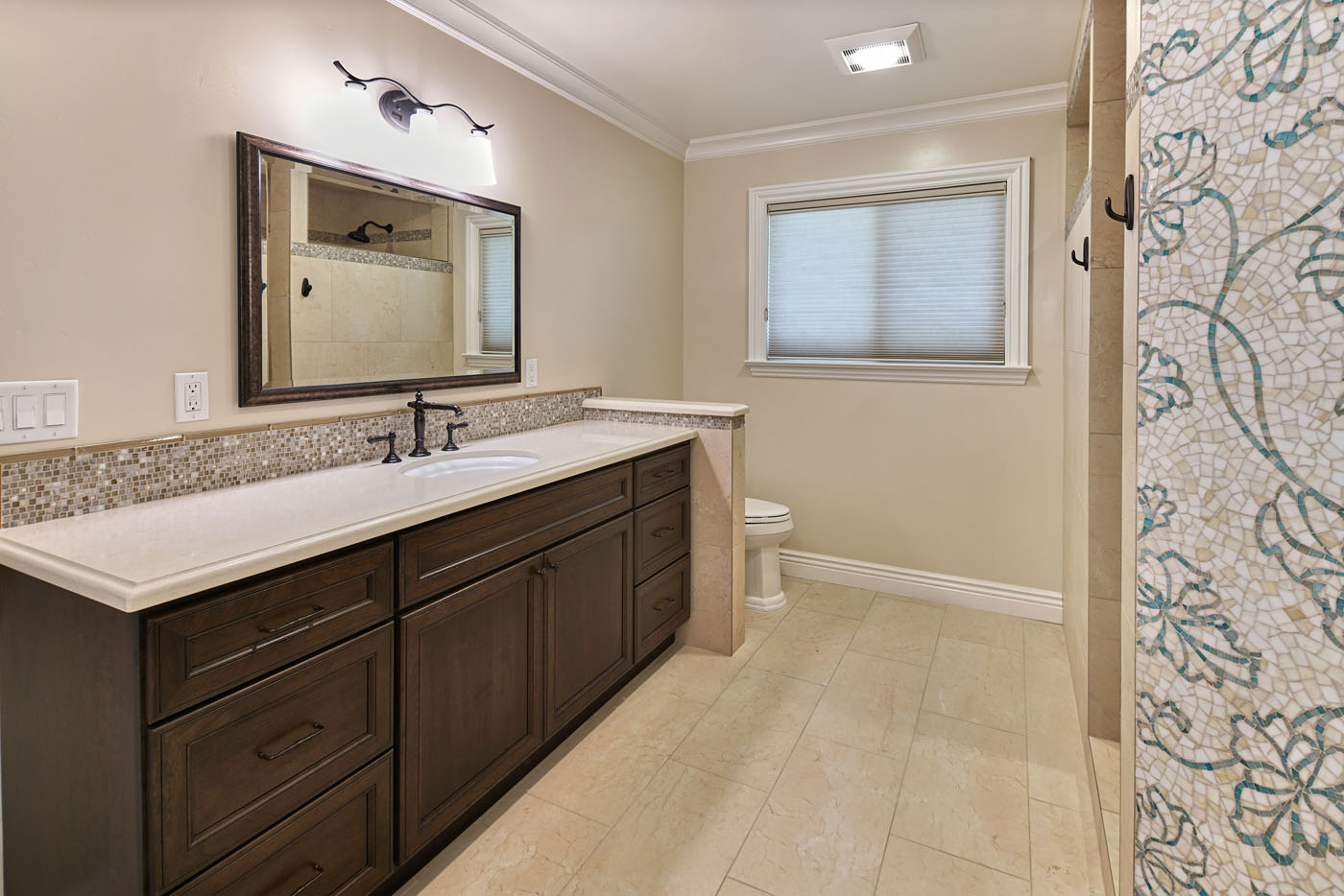 Dark Brown Bathroom Cabinets