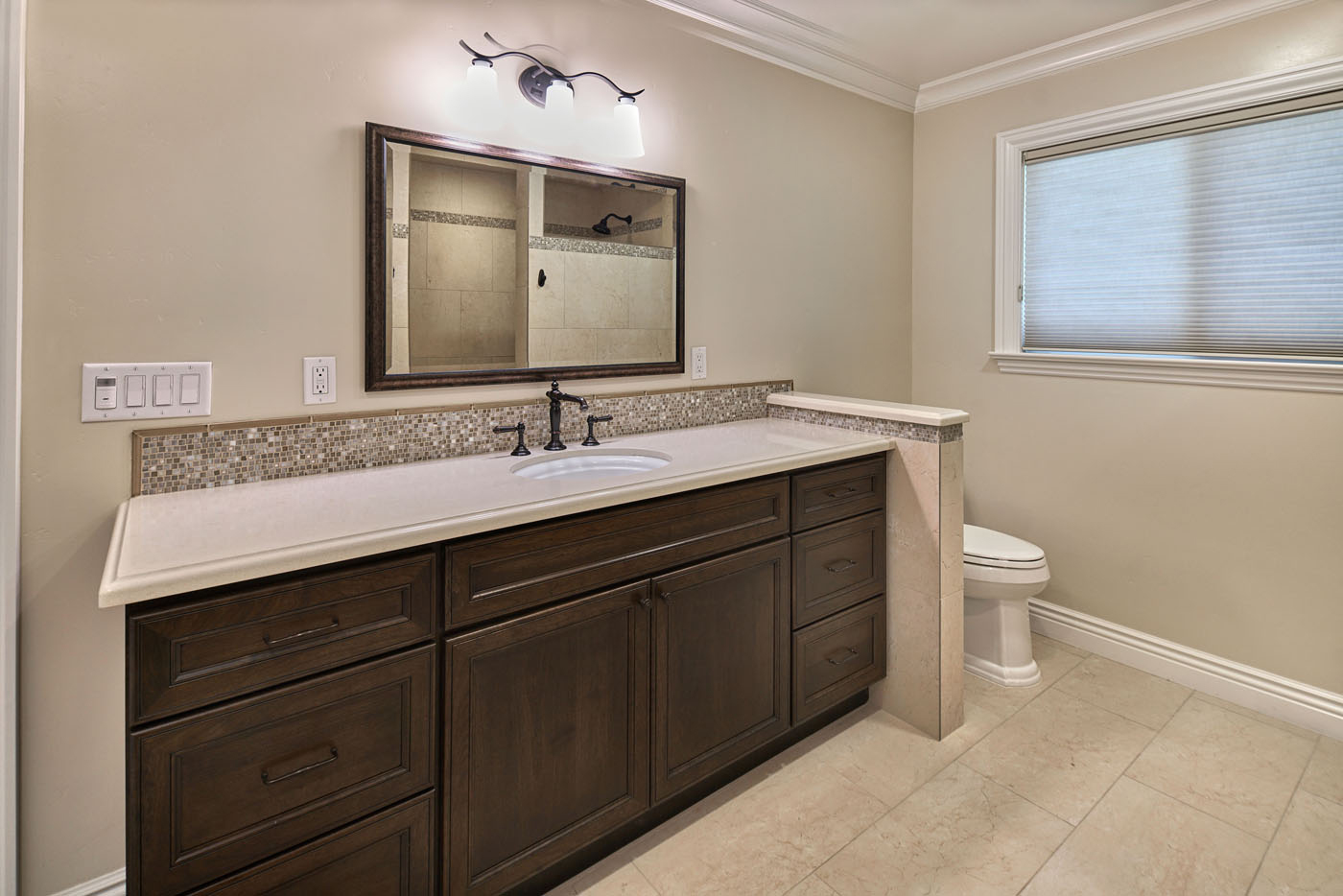 Dark Brown Bathroom Cabinets