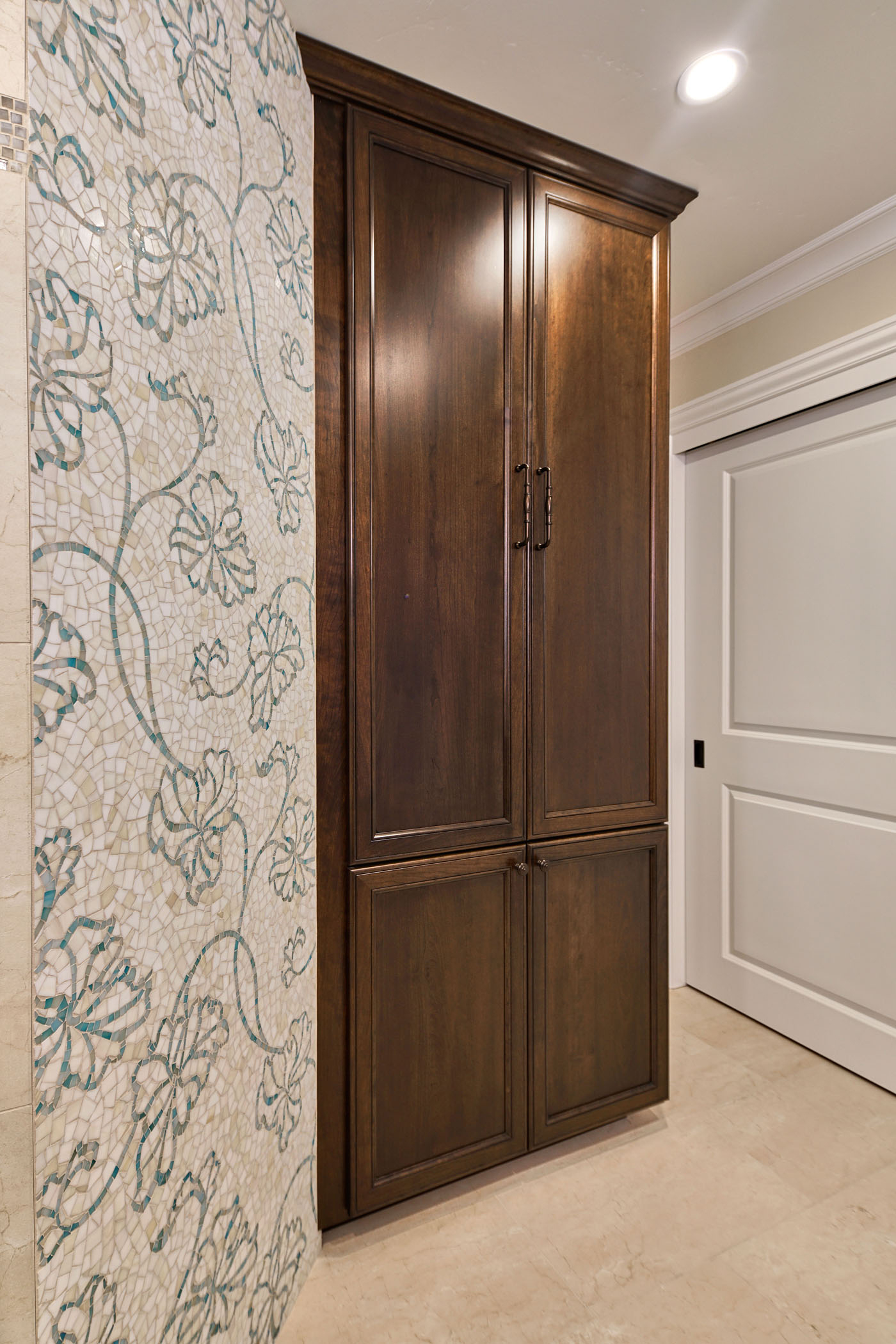Dark Brown Bathroom Cabinets