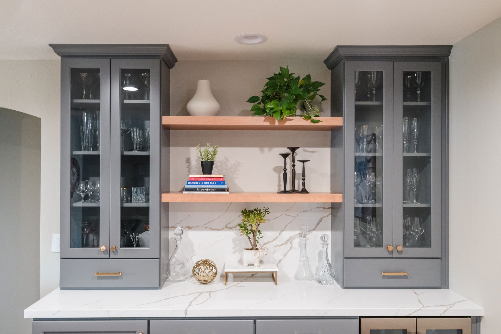 Dark Grey Painted Bar