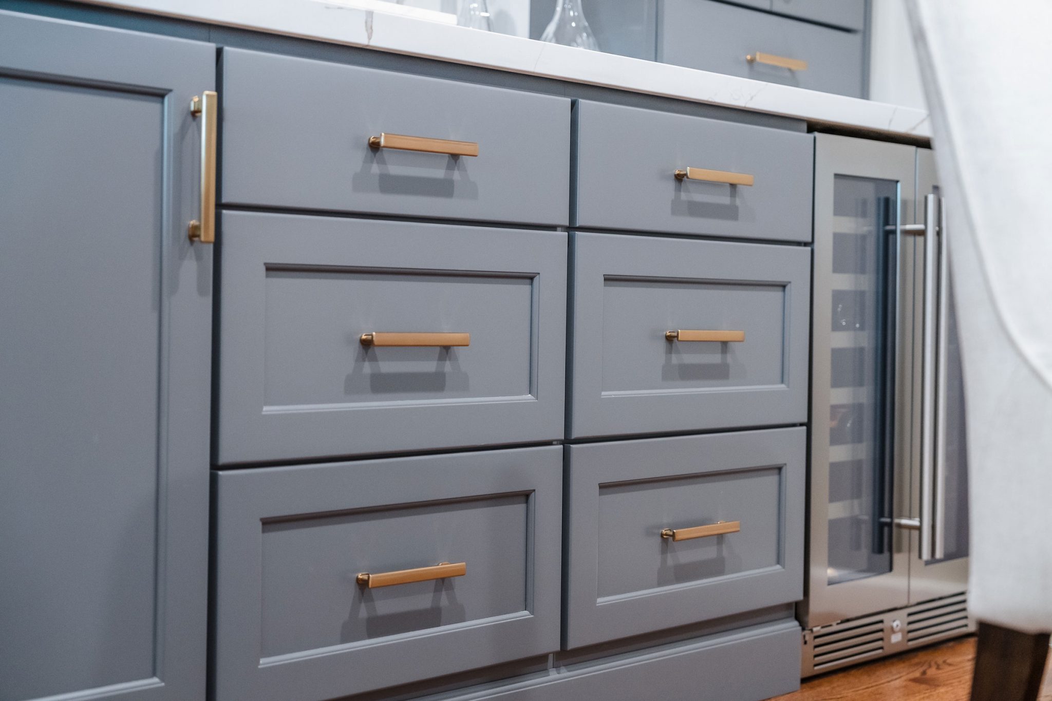 Dark Grey Painted Bar