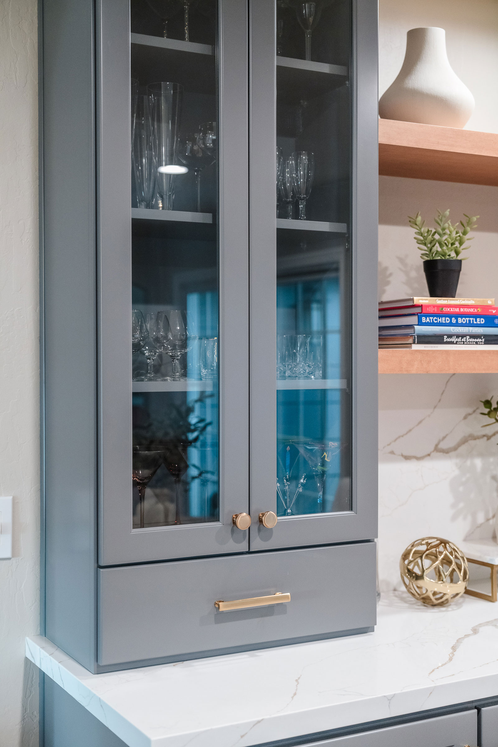 Dark Grey Painted Bar