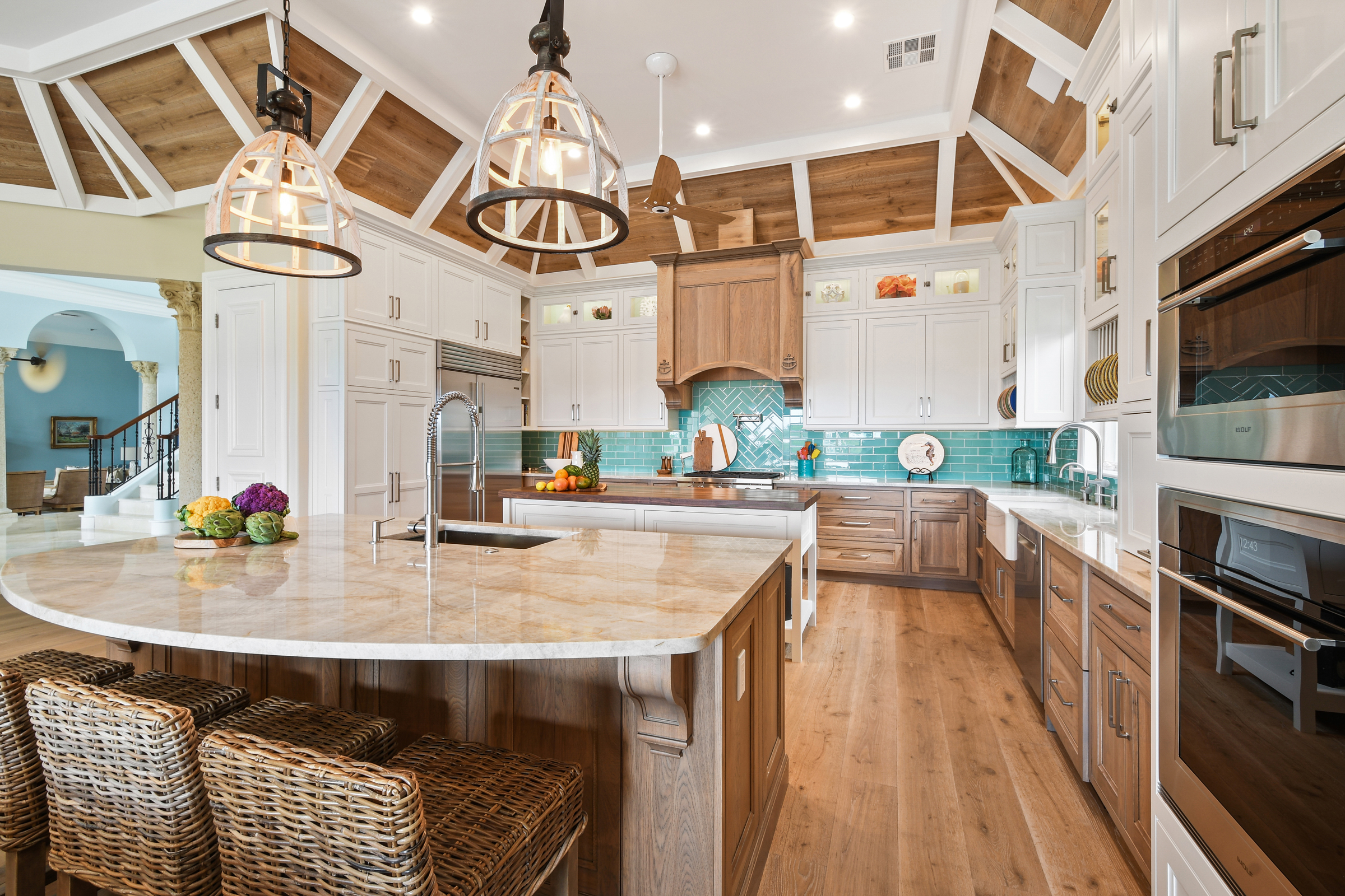 Driftwood Coastal Beach Kitchen