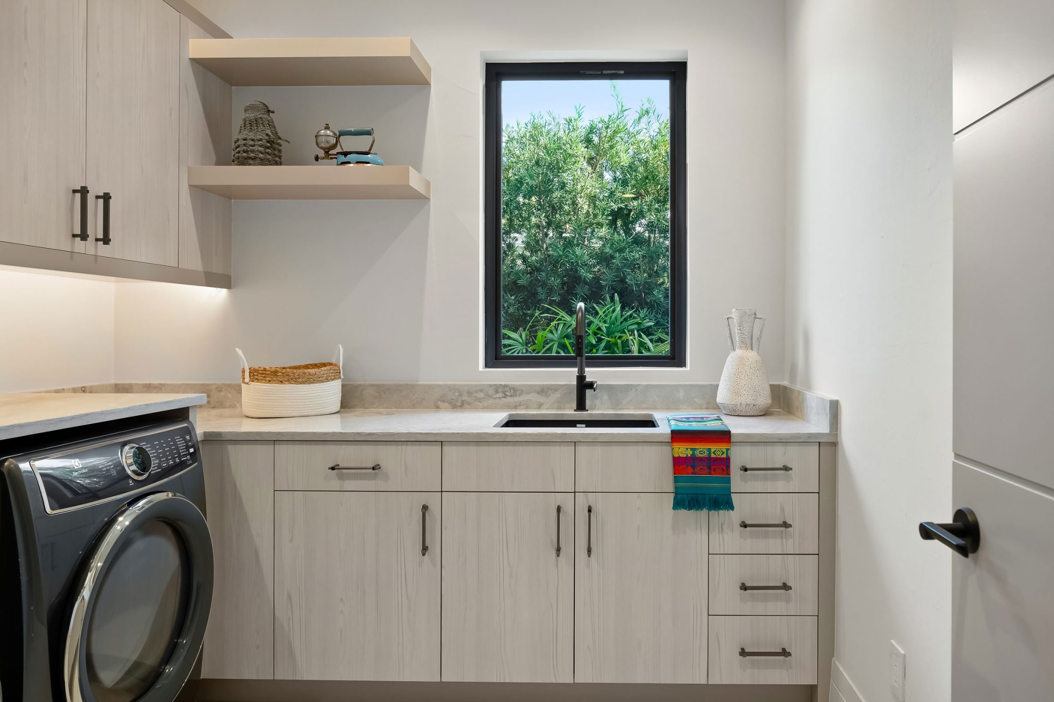 Elevated Laundry Room