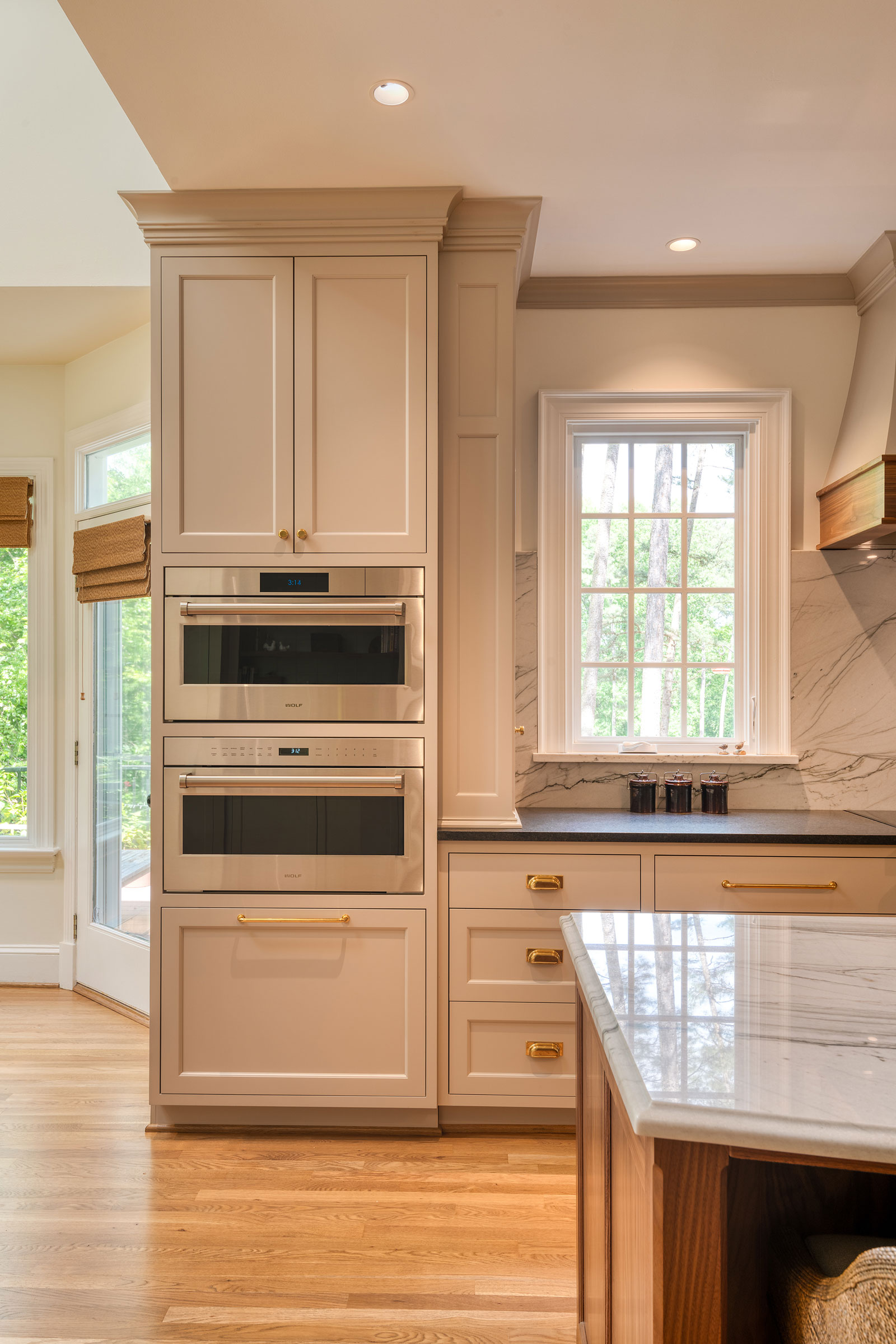 French Villa Refined Custom Kitchen