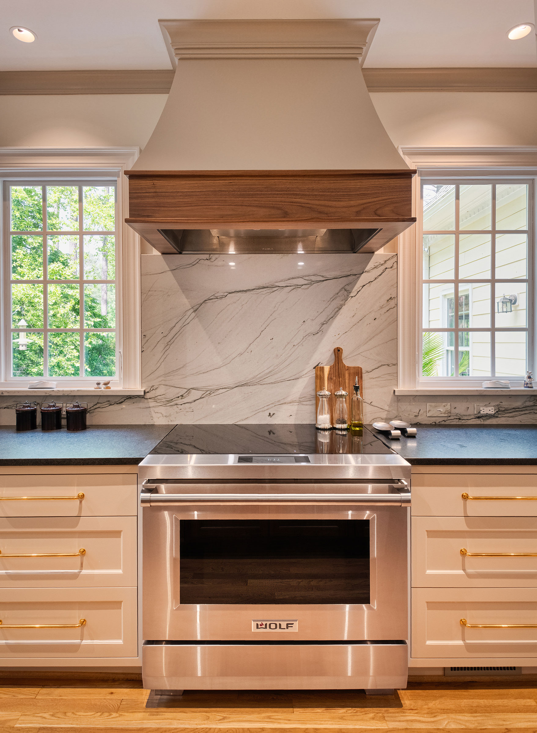 French Villa Refined Custom Kitchen