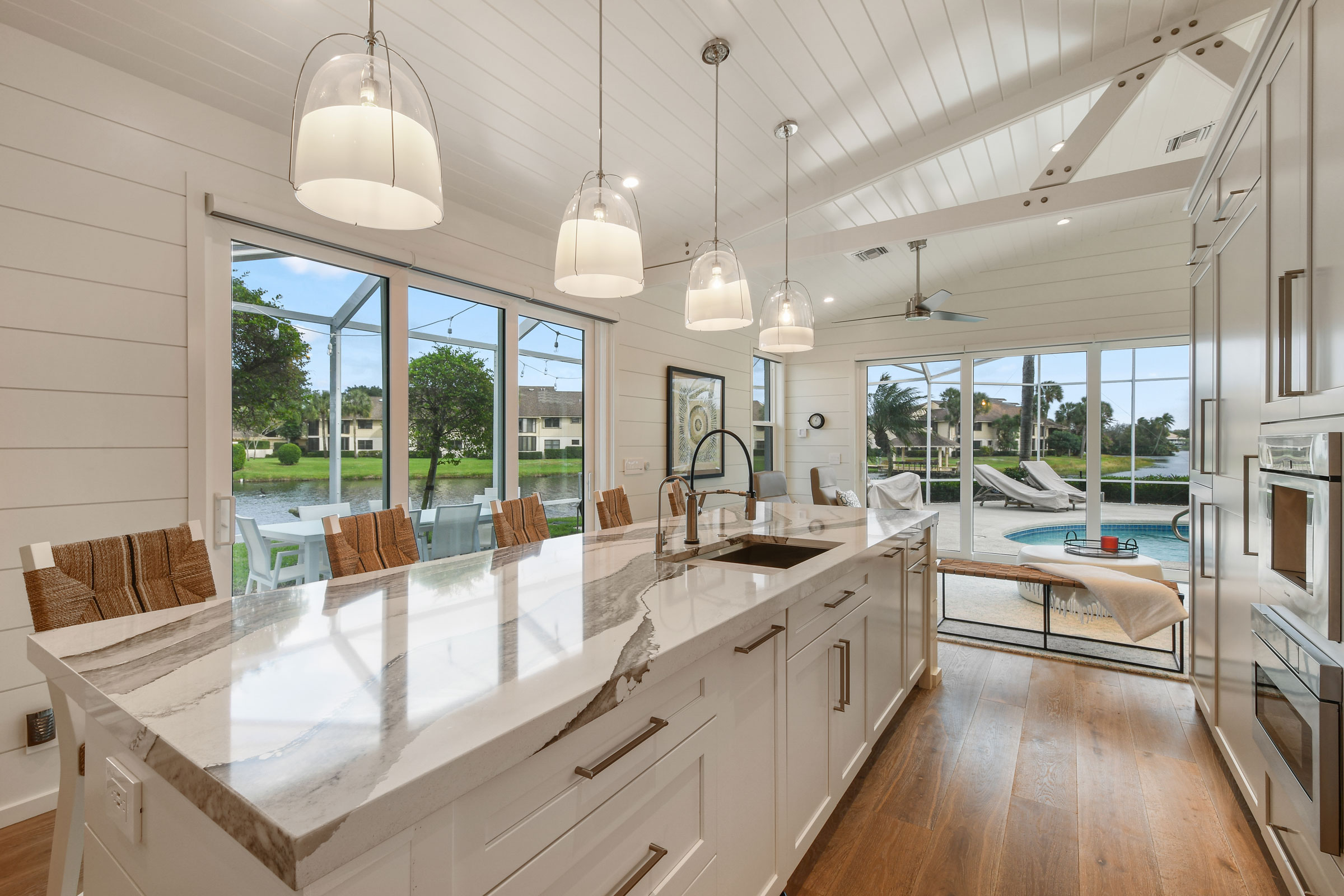 Grey & White Transitional Kitchen