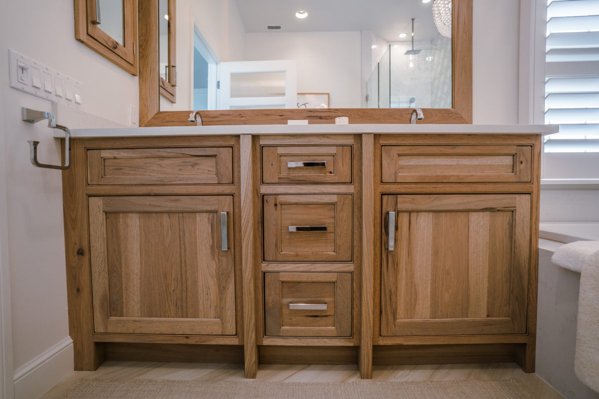 Hickory Bathroom Vanity