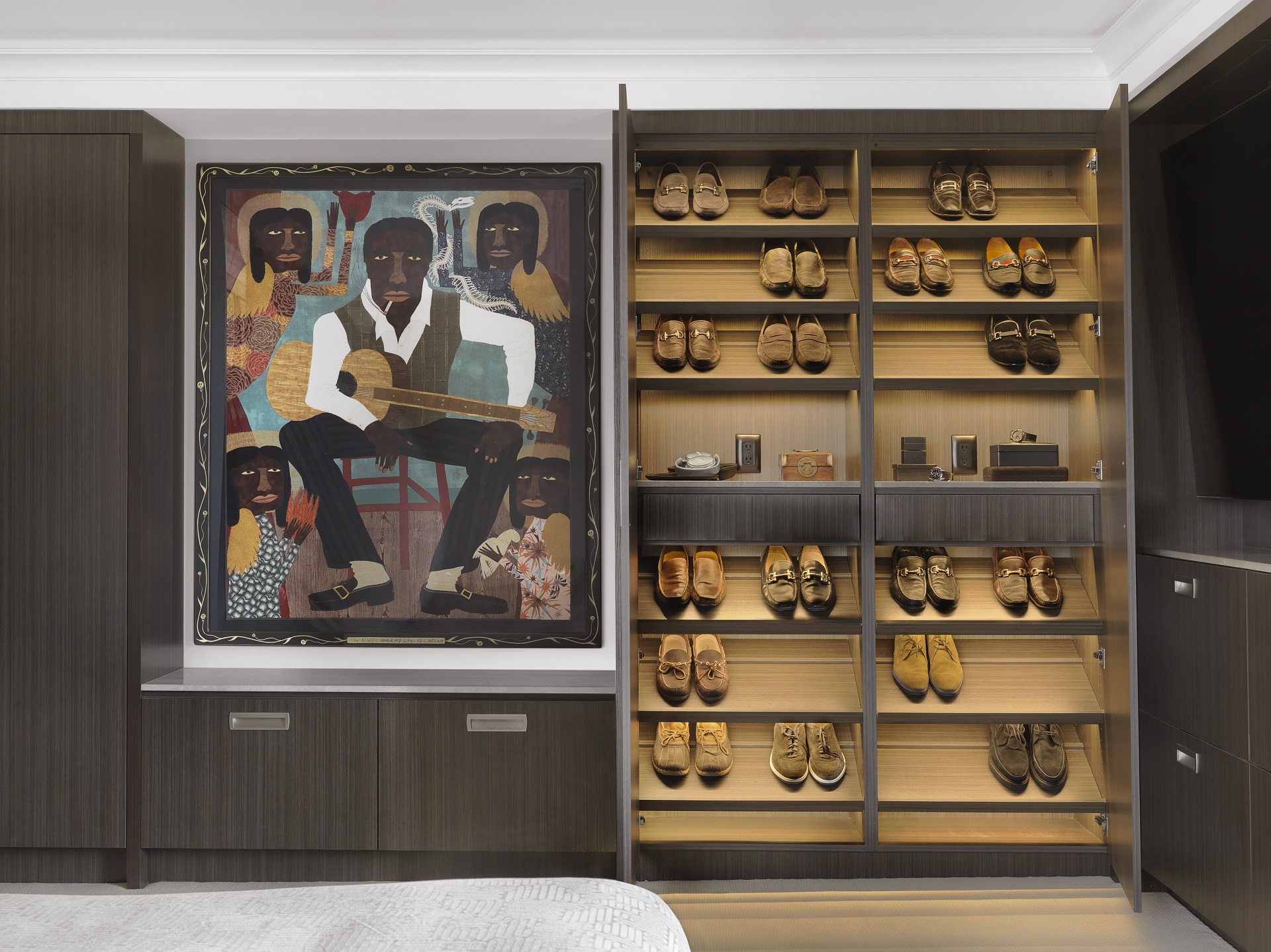 High Rise Condo Closet