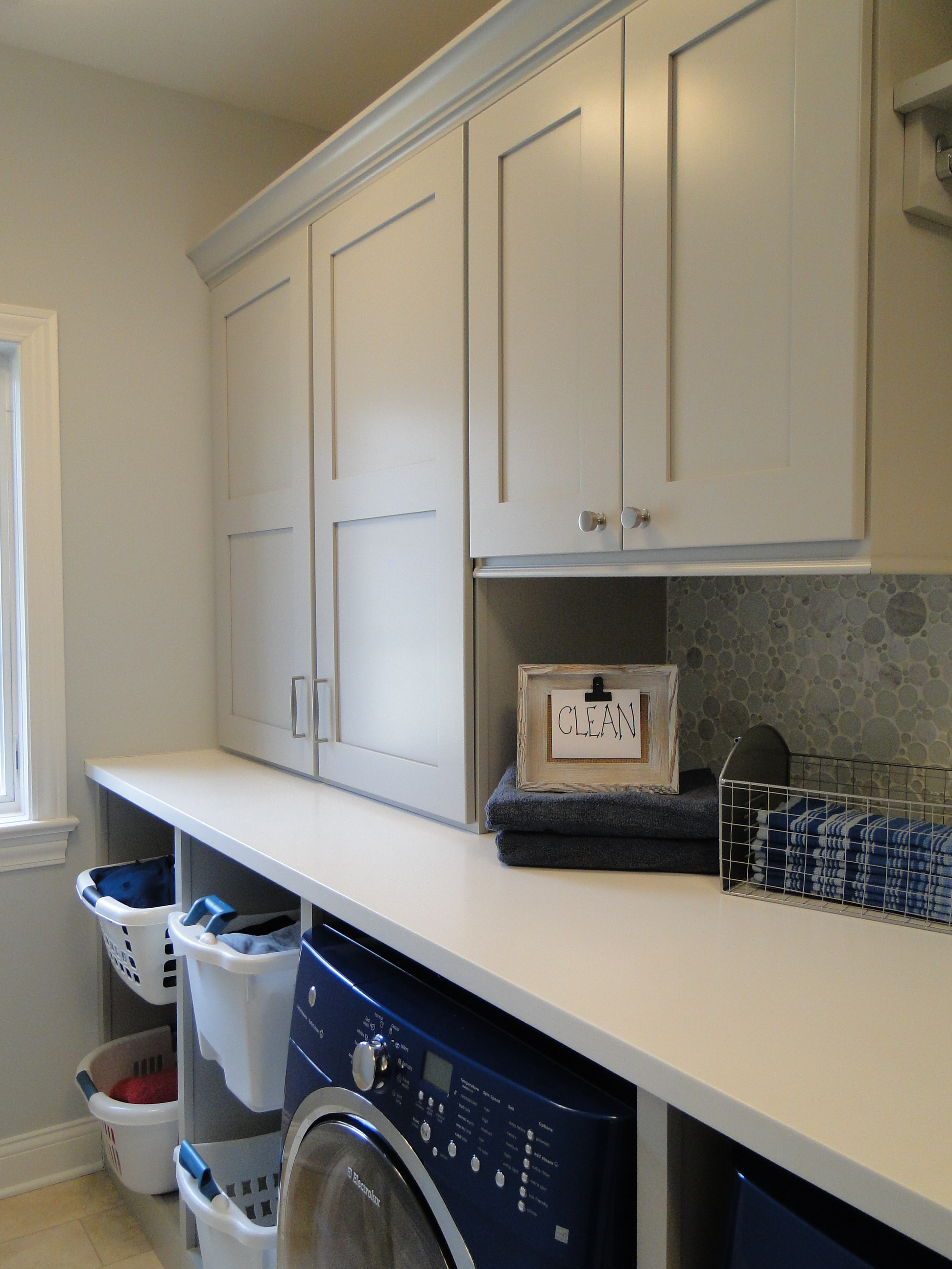Light Grey Laundry Room