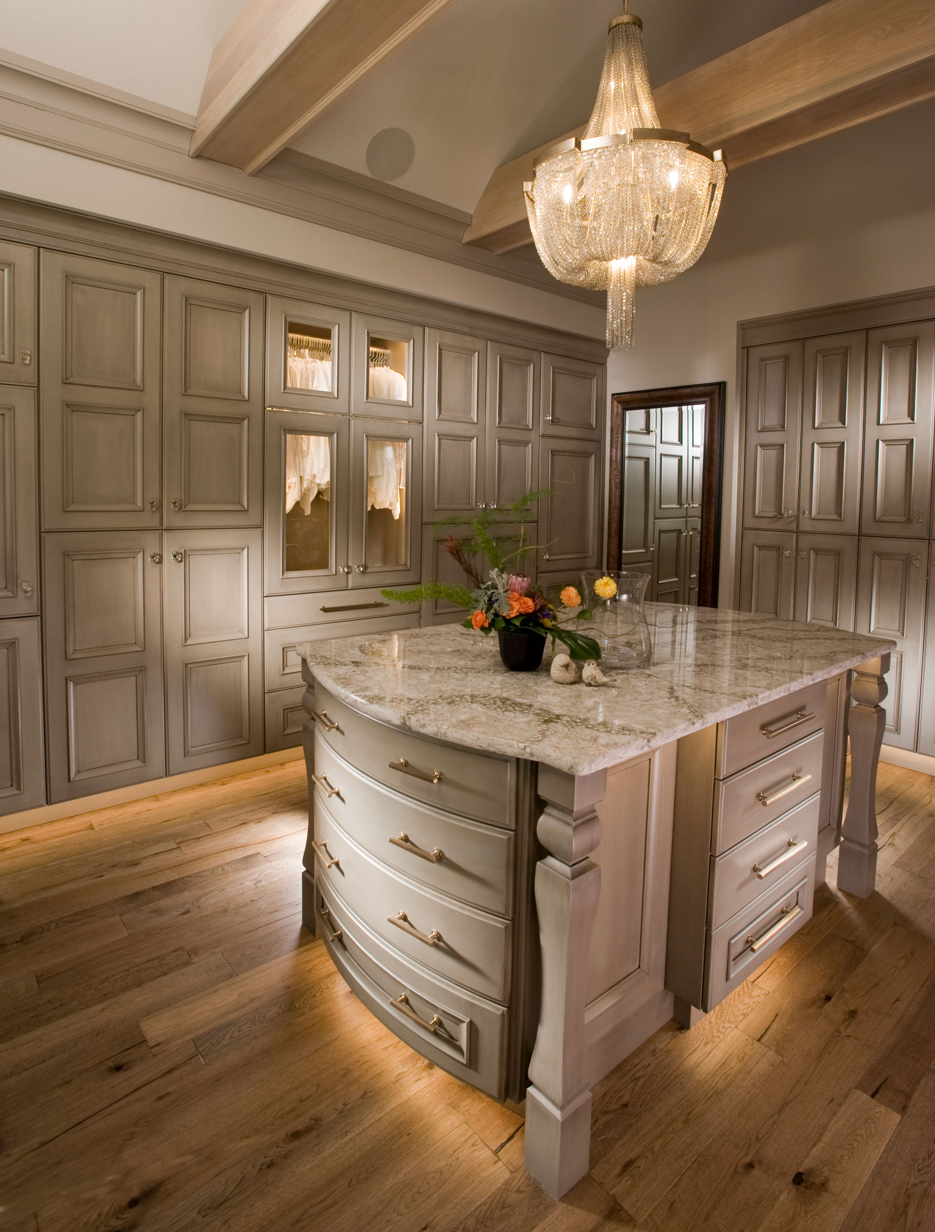 Painted Light Blue Luxury Kitchen