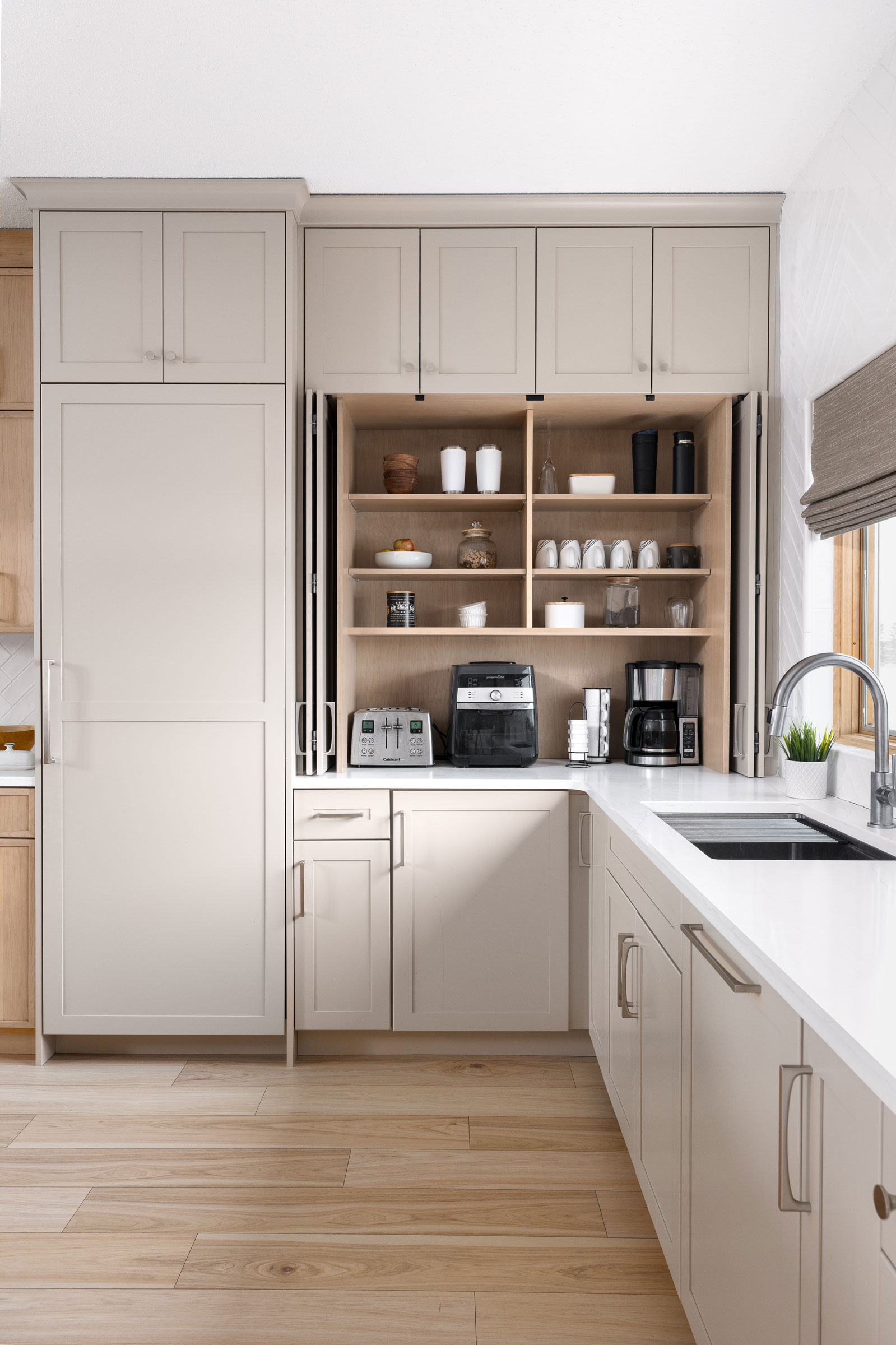 Maple Perfect Beige Open Concept Kitchen