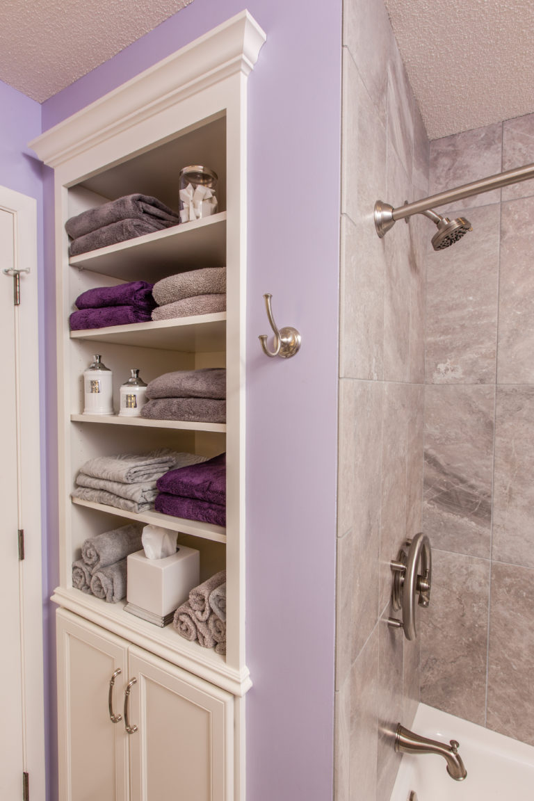Matte Frosty White Painted Bathroom