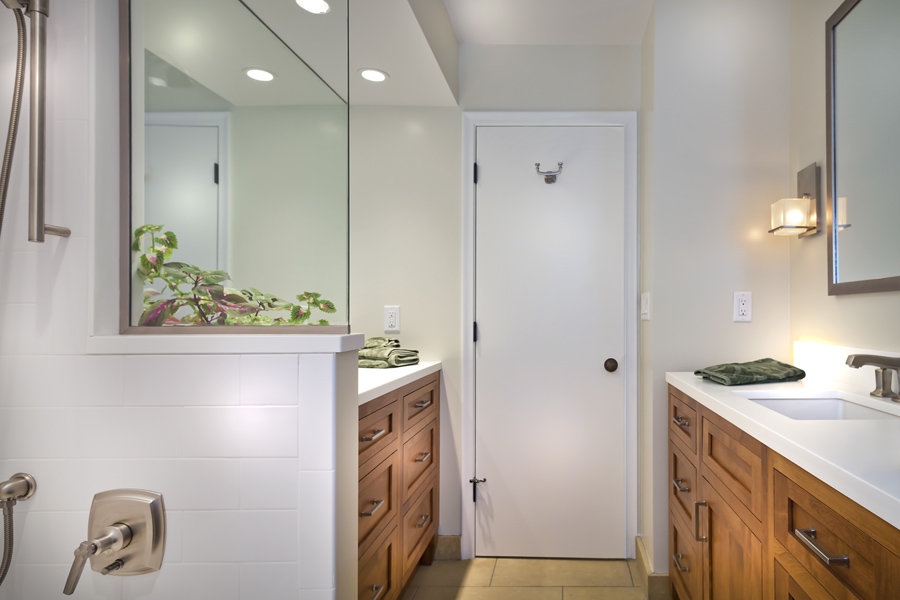 Medium Brown Bathroom Vanities