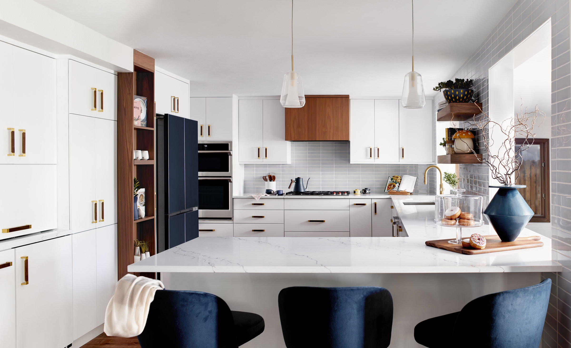 Mid Century Modern Family Kitchen