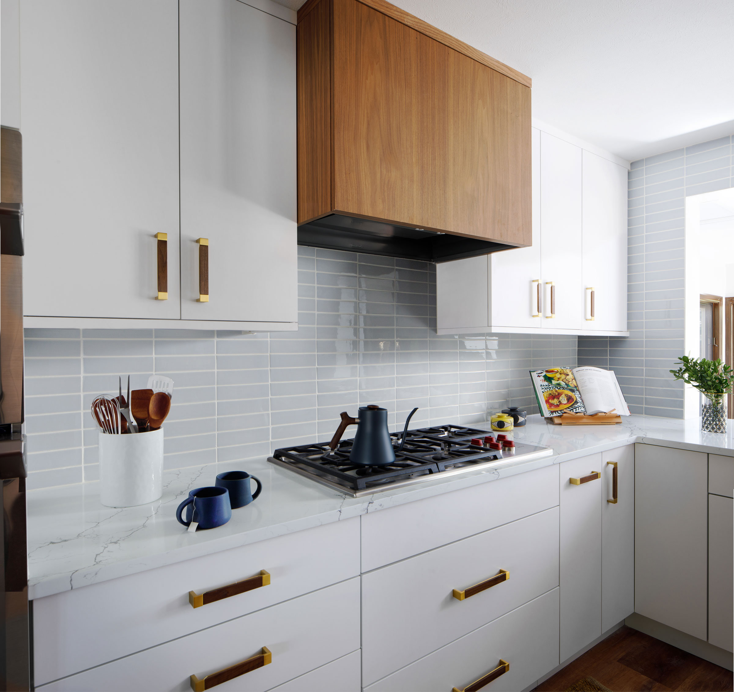 Mid Century Modern Family Kitchen