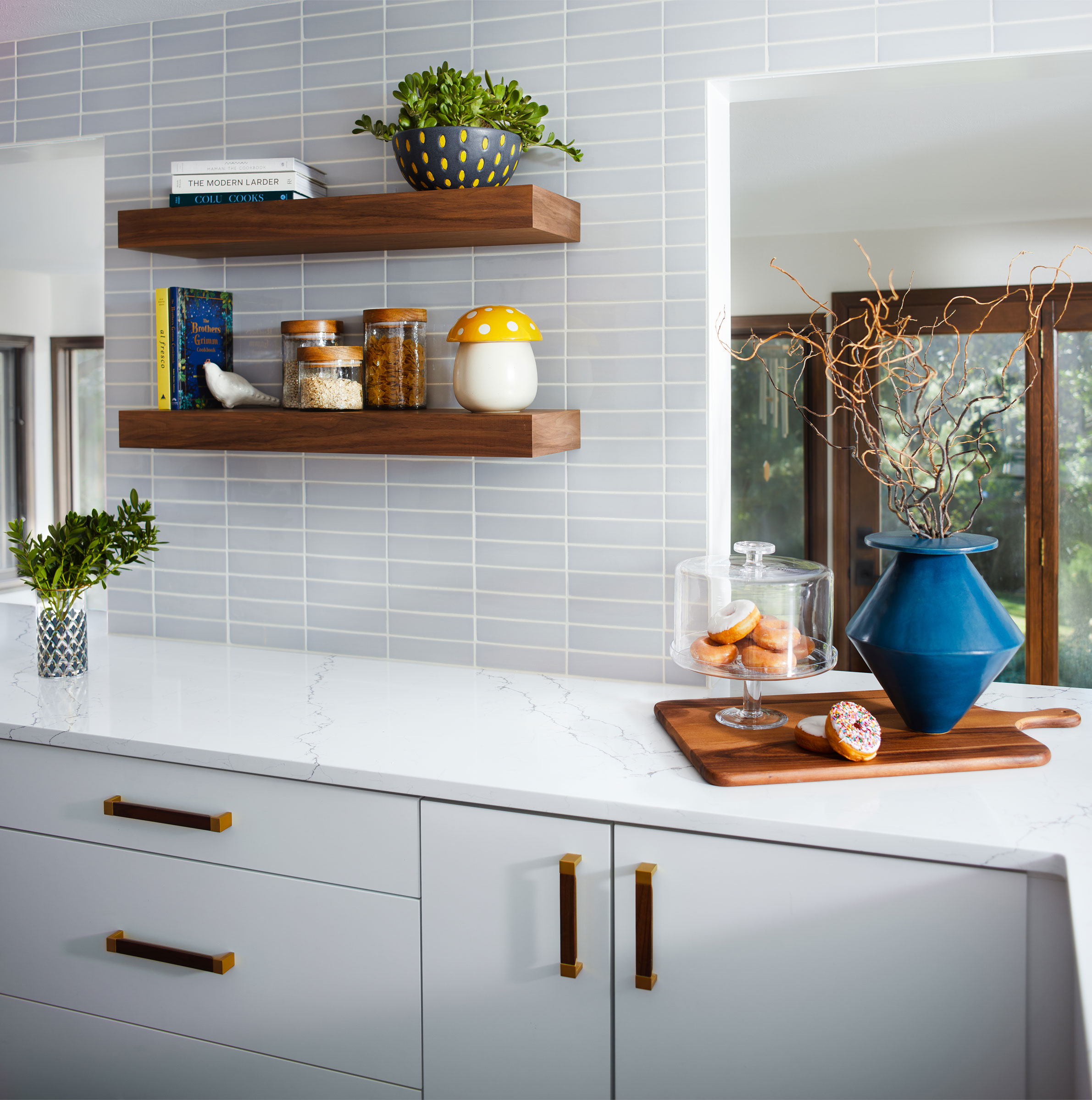 Mid Century Modern Family Kitchen