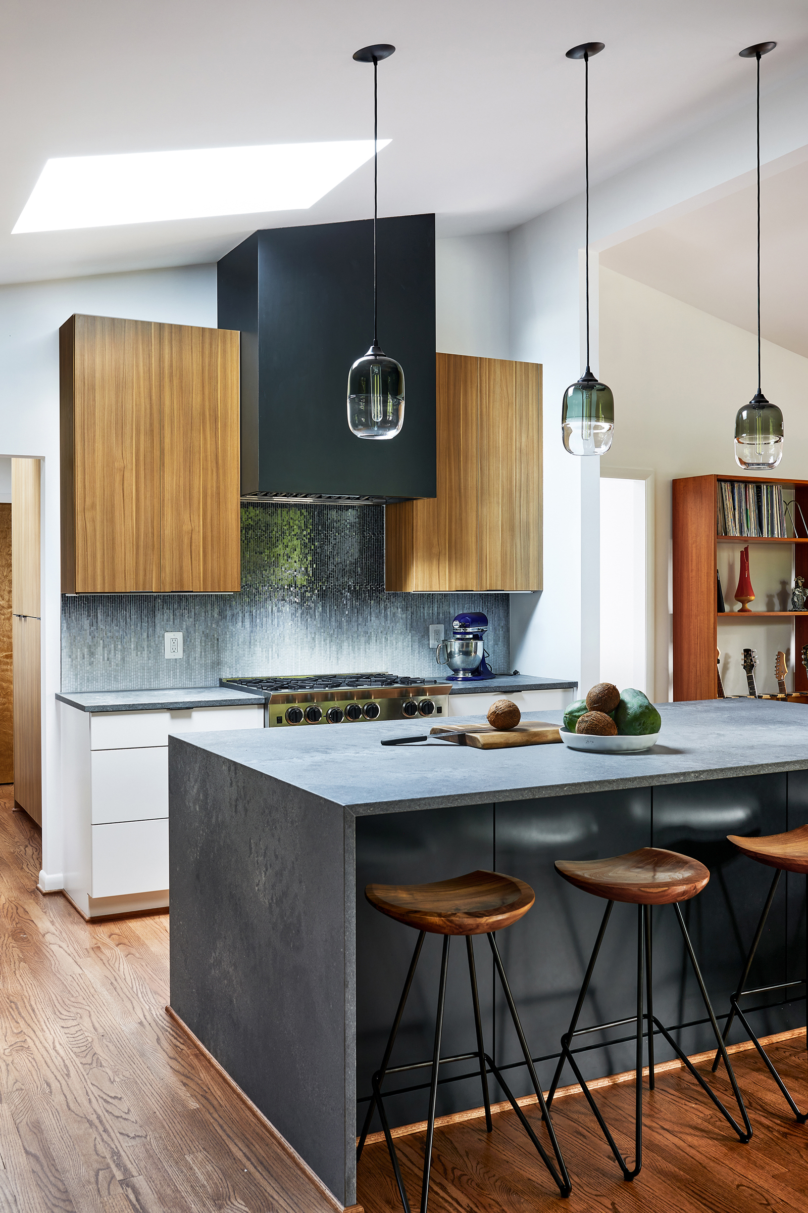 Mid Century Modern Gourmet Kitchen