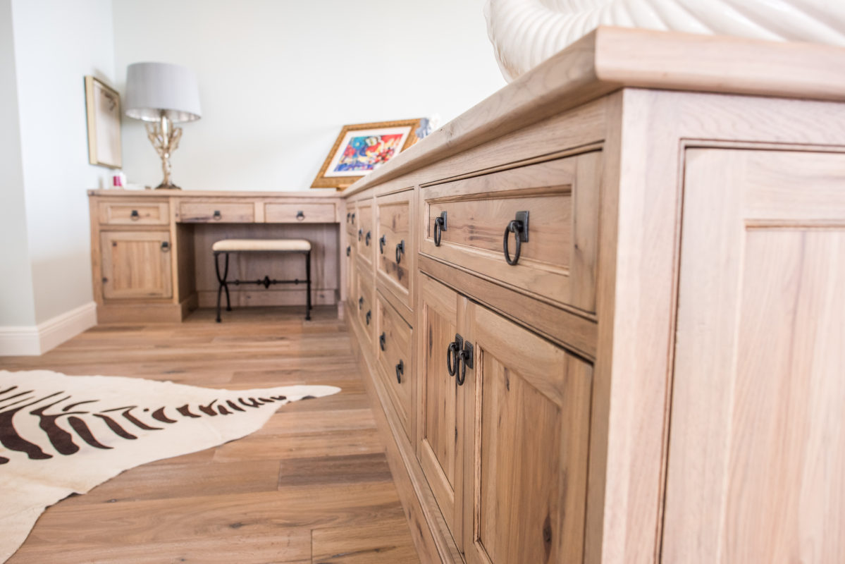 Rustic Hickory Cabinets