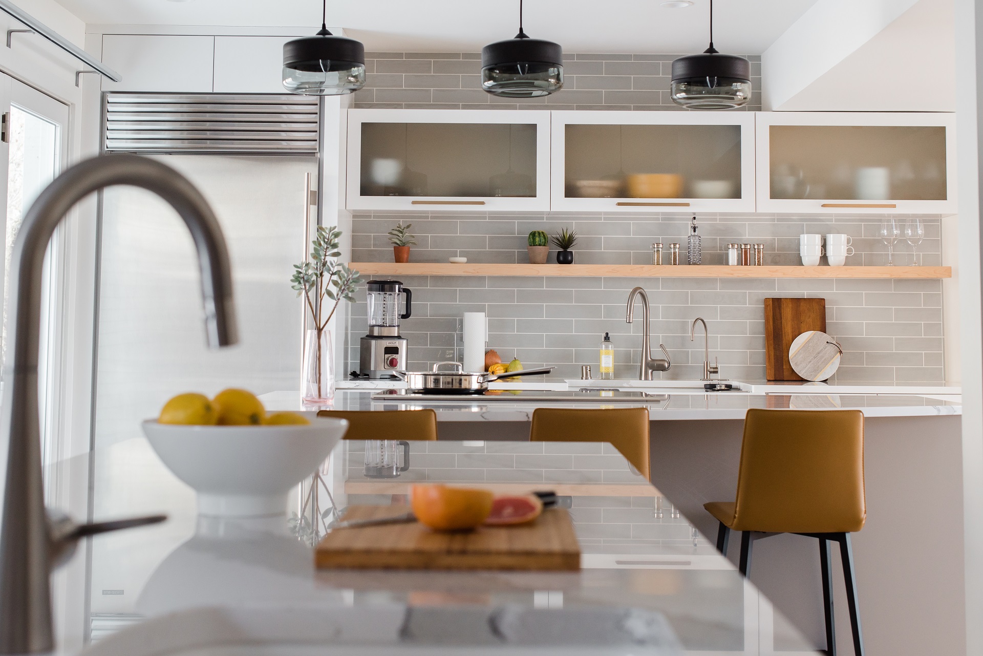 Simply White Terrace Kitchen
