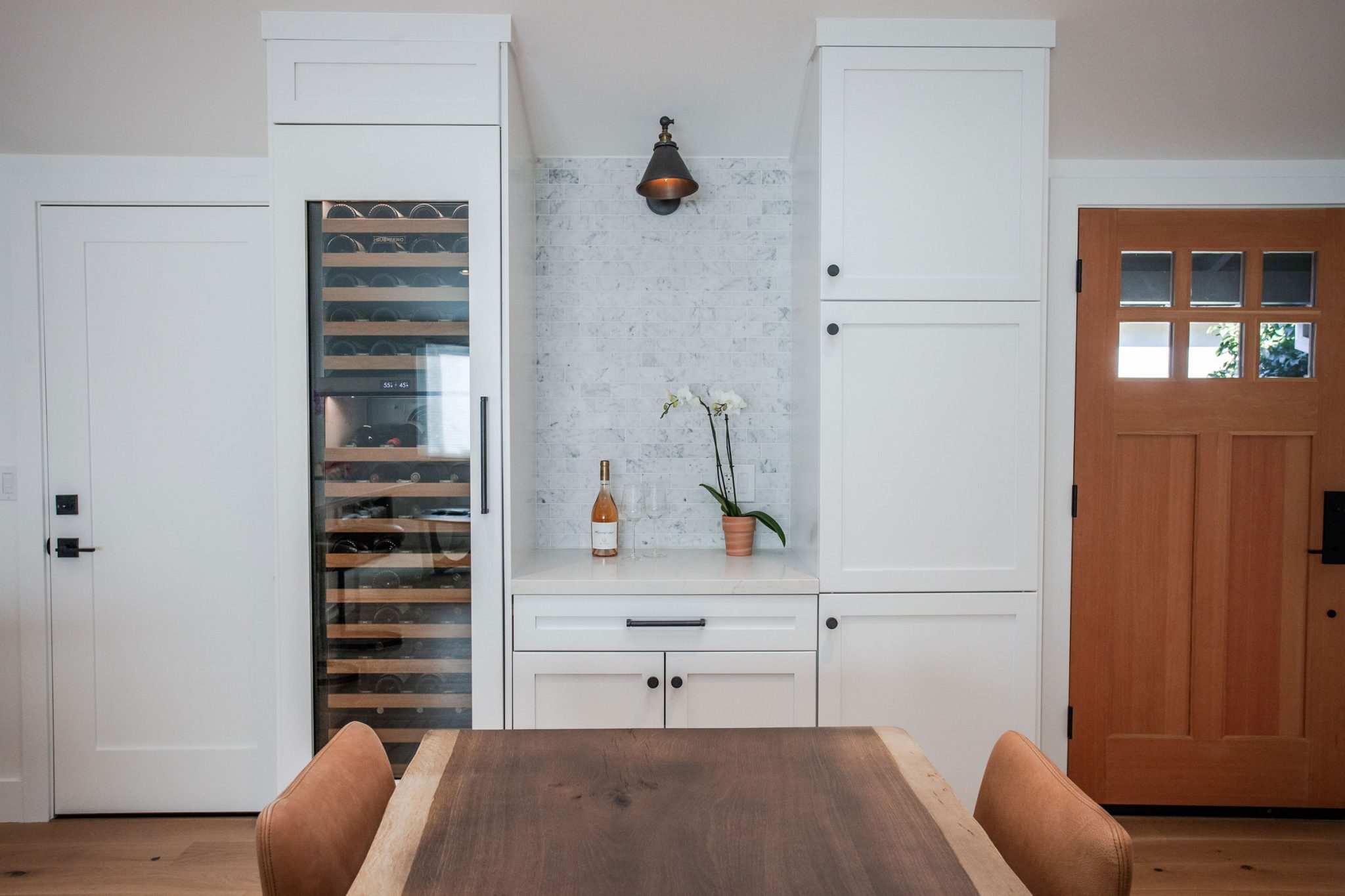 Simply White Transitional Kitchen