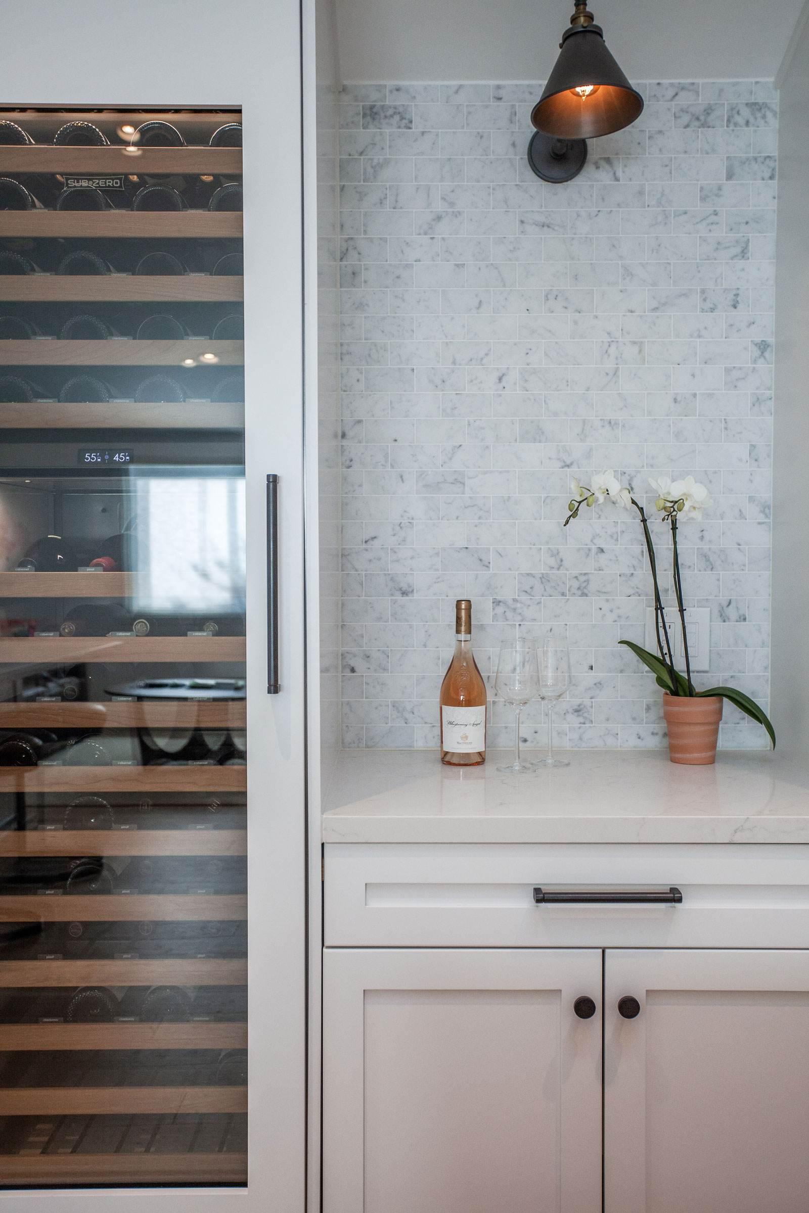 Simply White Transitional Kitchen