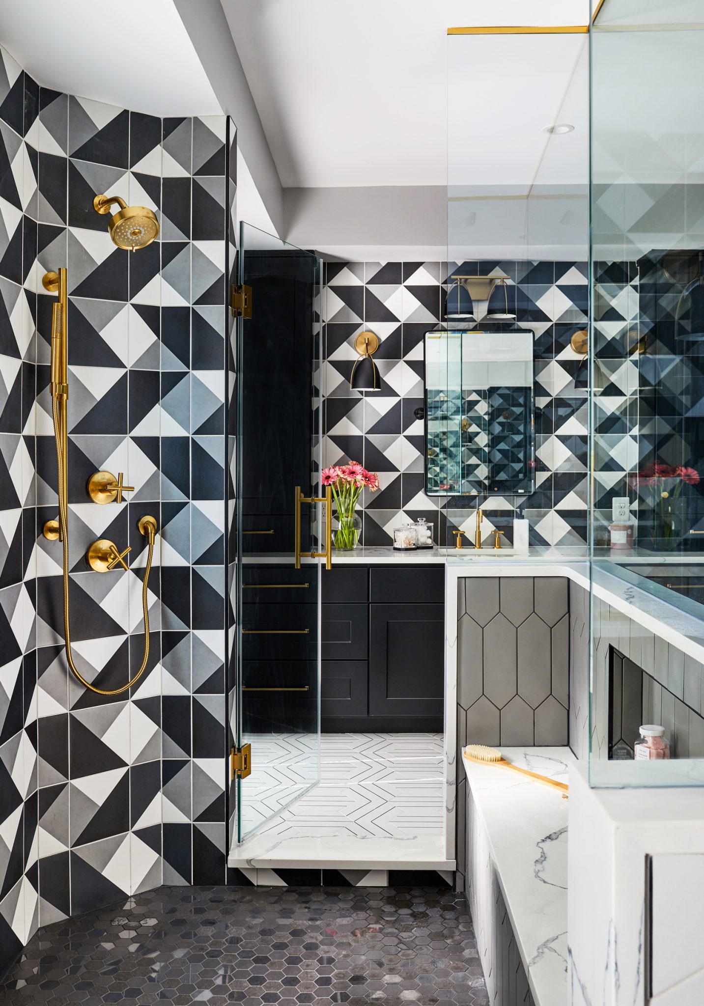 Stylish Black Painted Vanity