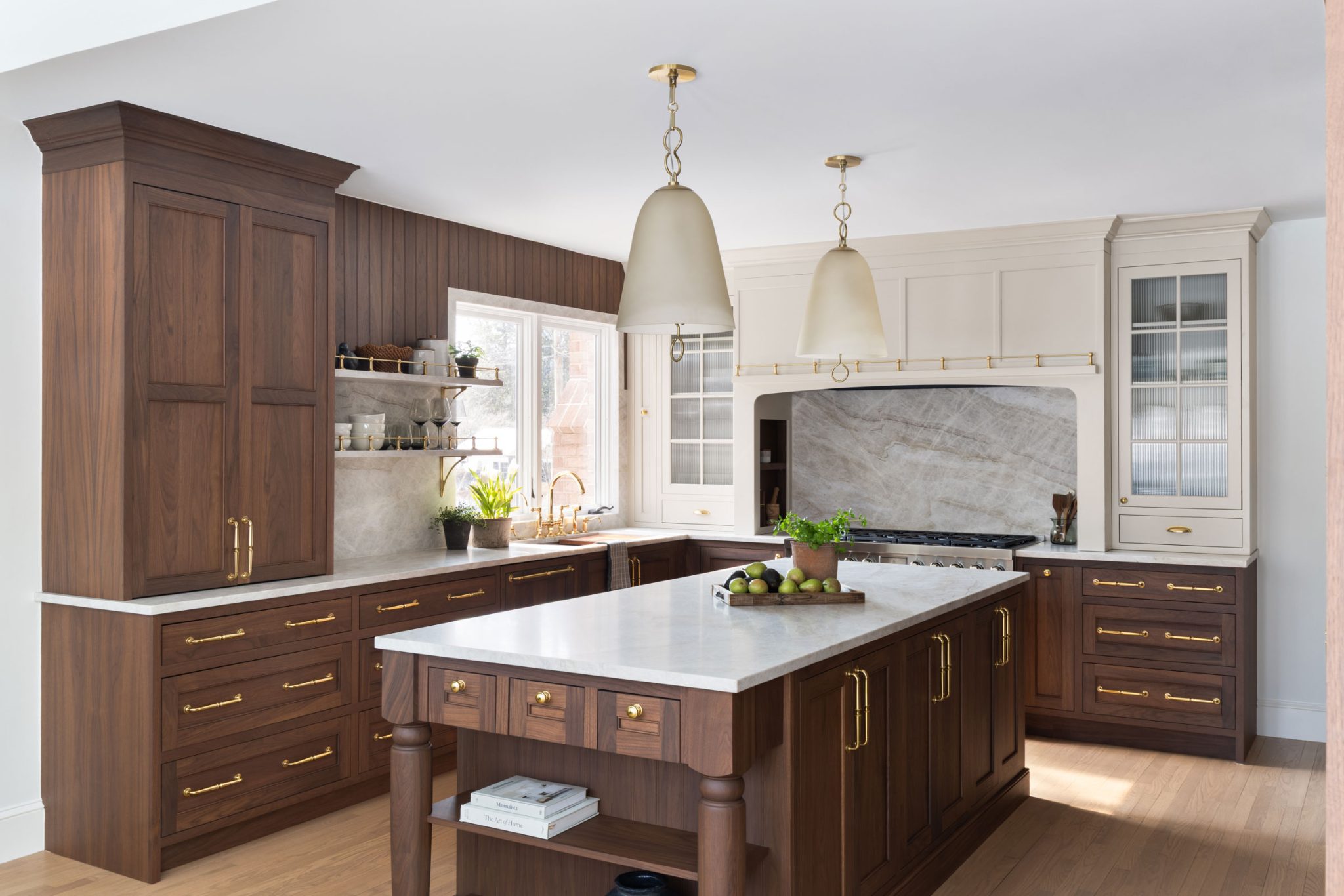 Timeless Appeal Walnut Kitchen