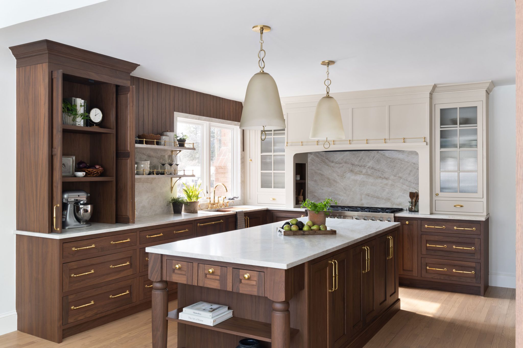 Timeless Appeal Walnut Kitchen