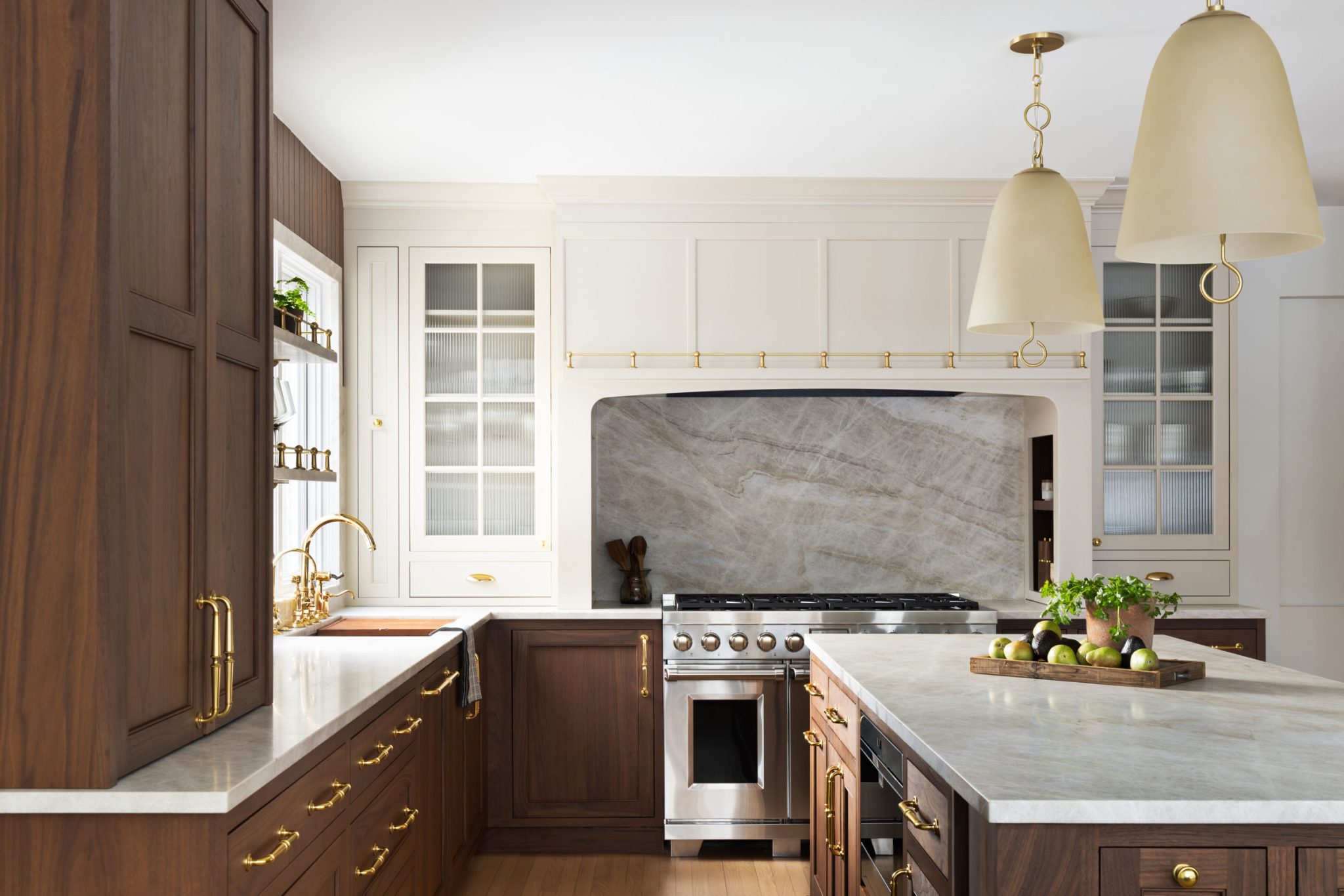 Timeless Appeal Walnut Kitchen