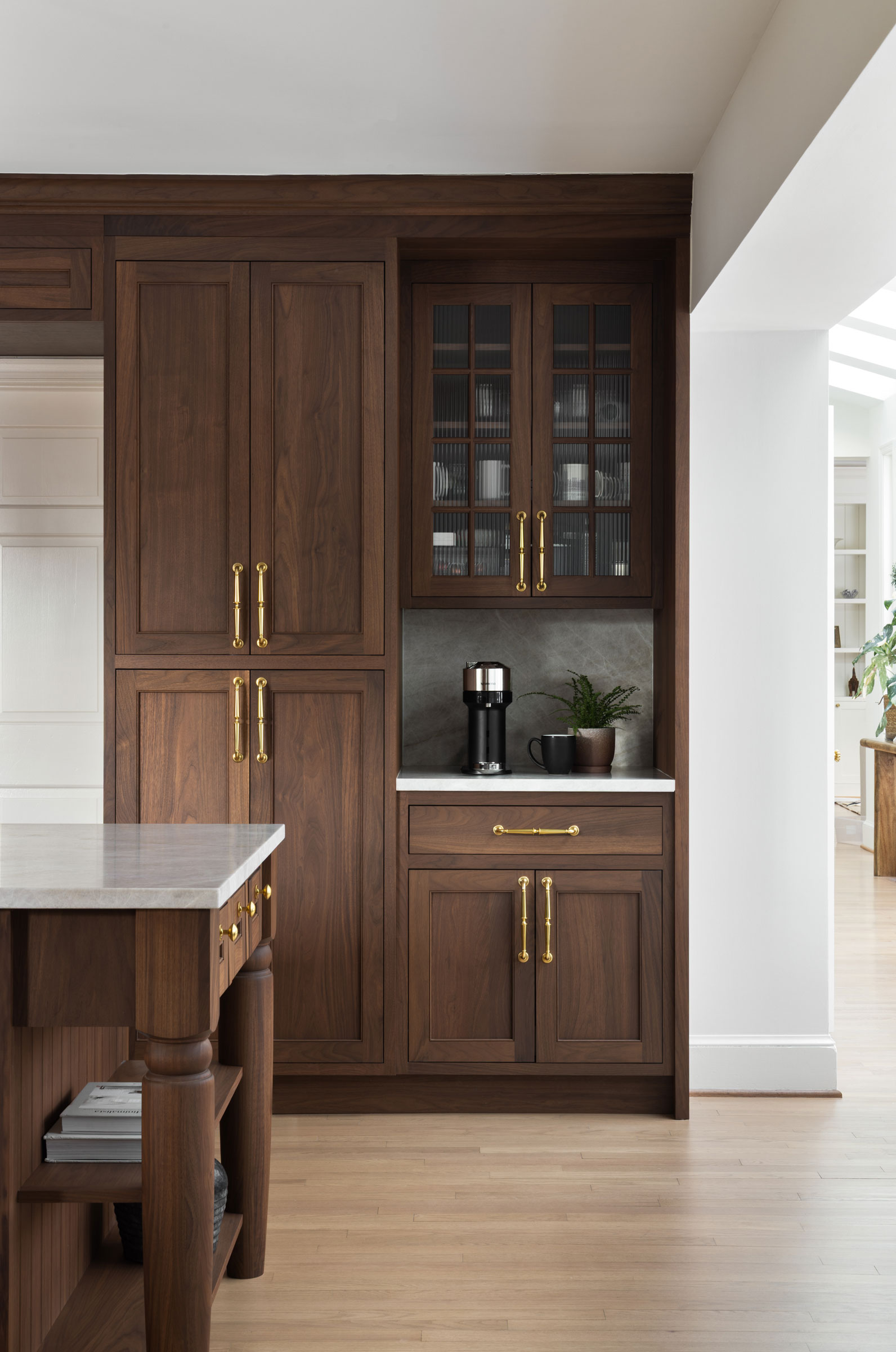 Timeless Appeal Walnut Kitchen