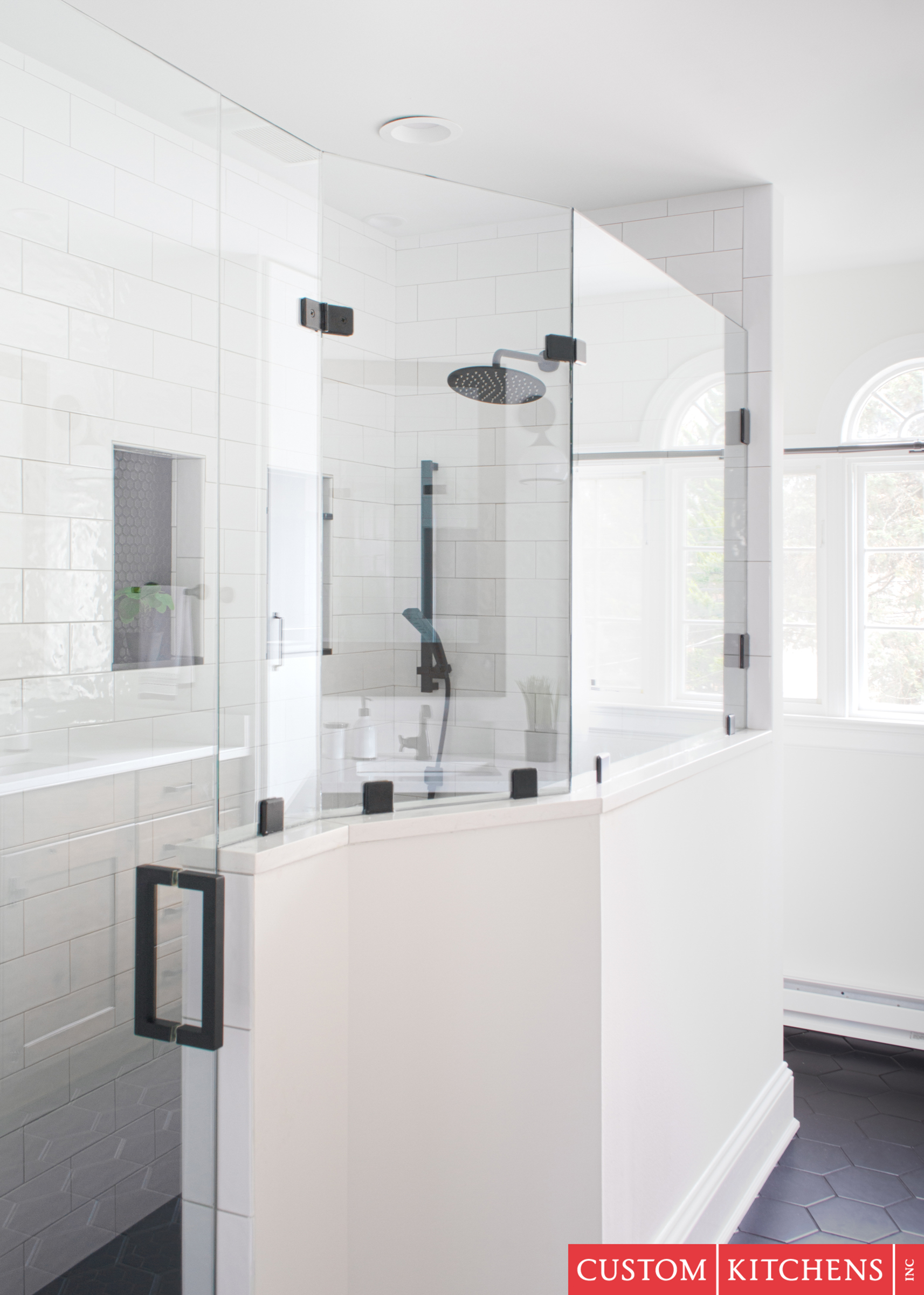 Timeless Rustic Cherry Bathroom