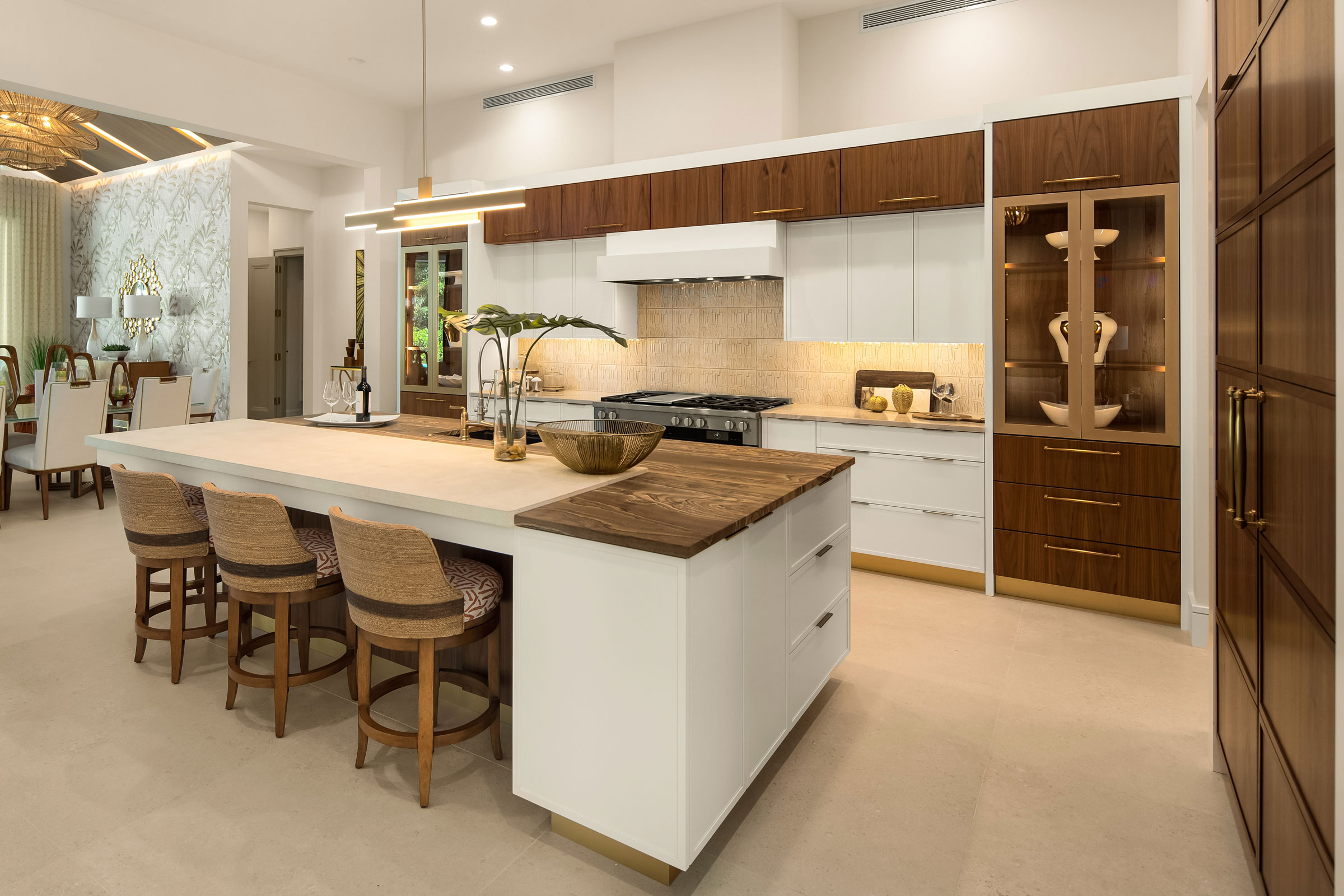 Tropical Modern Kitchen