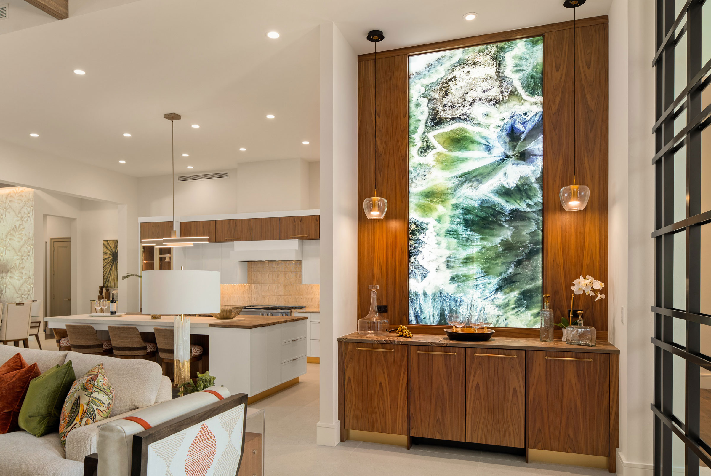 Tropical Modern Kitchen