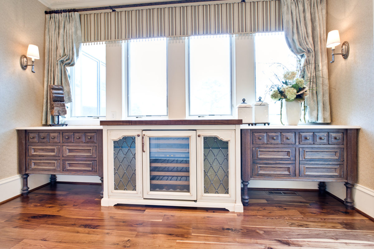 Two-Toned Custom Cabinets