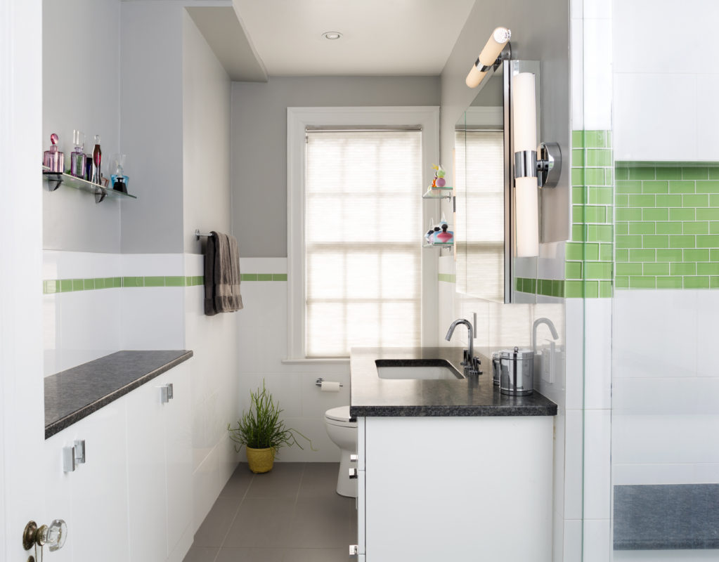 White Gloss Bathroom Cabinets