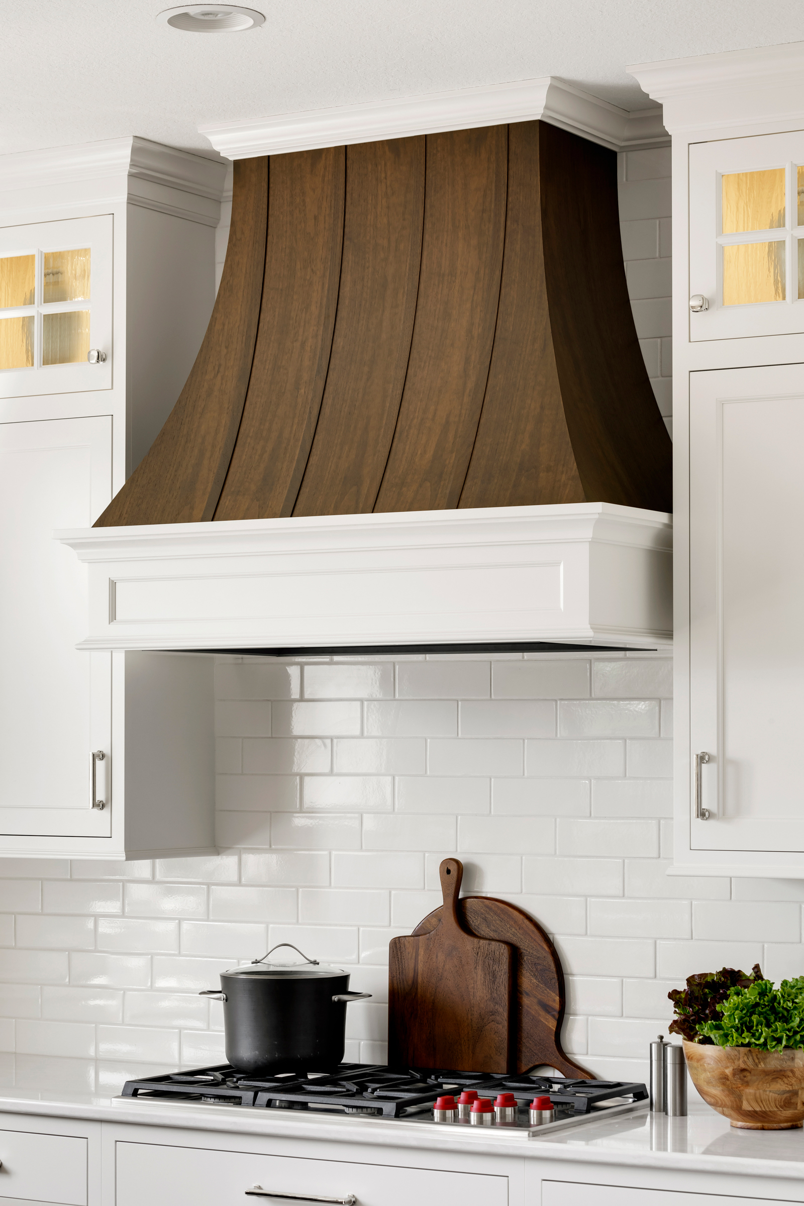 White Walnut Traditional Kitchen